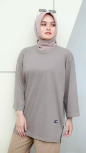 KAOS FASHION FOREVER T-SHIRT DISTRO KAOS DISTRO ATASAN OVERSIZE PAKAIAN WANITA BAJU LENGAN 7/8 POLOS BELI 4 GRATIS 1 ACAK