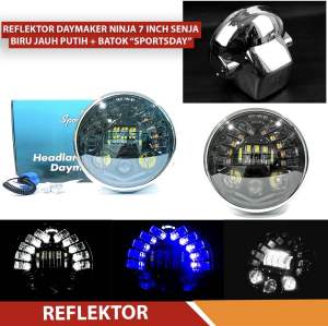 BATOK NINJA SS SET DAYMAKER 7 INCH 16 LED PRODUK SPORT DAY