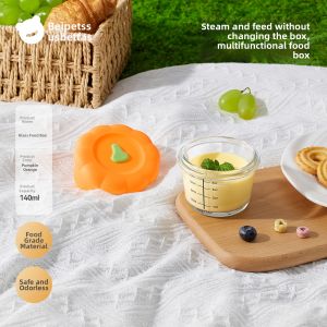 Usbettas | Baby Feeding Set Glass Food Bowl