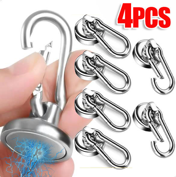 18lbs D16 Magnetic Hooks Powerful Heavy Duty Neodymium Magnet Hanger