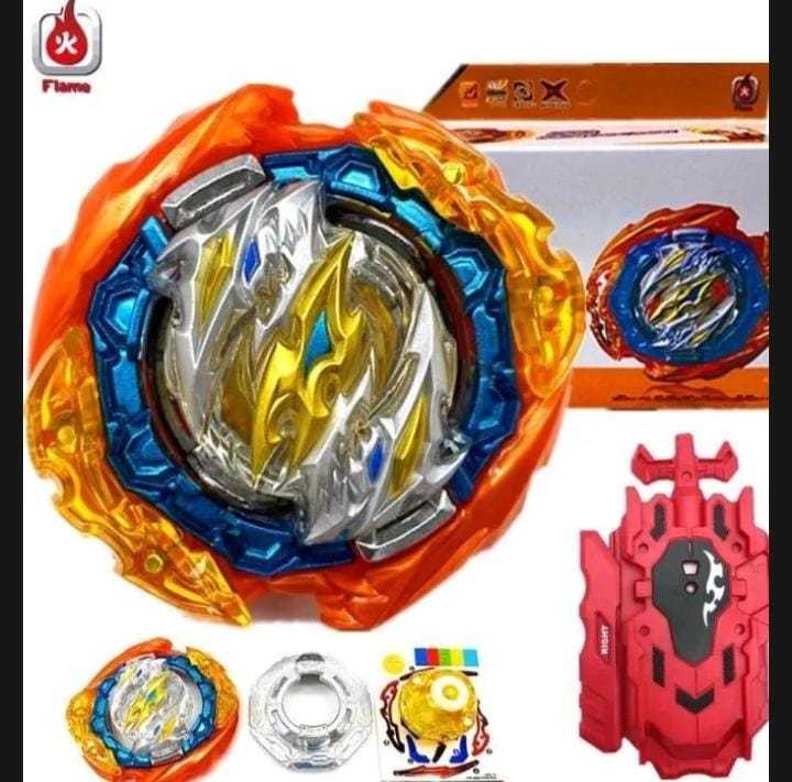 Red Cyclone Ragnarok Single Beyblade Burst B181 Cyclone Ragnarok With LR Launcher ...