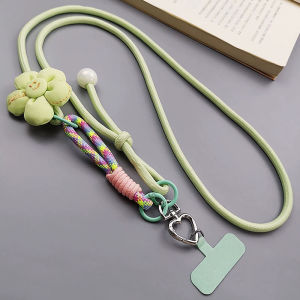 สร้อยคอโทรศัพท์แบบพกพาสำหรับผู้หญิง สายรัดโทรศัพท์มือถือแบบสะพายข้าง สายรัดกล้องกลางแจ้ง สายรัดดอกไม้ แบรนด์ SIEWOLF