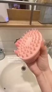 O-New Household Double-Sided Rubbing Bath Brush Massage Bath Brush Multifunctional Shampoo Bath Brush