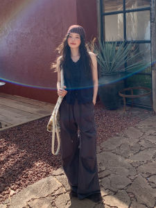 Mixd | High Waist Slimming Wide Leg Trousers Pants