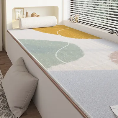 xy | Thickened Window Seat Cushion Balcony Pad Luxury Sensation Free Cutting All Seasons Universal Modern Simple Style Home Fabric