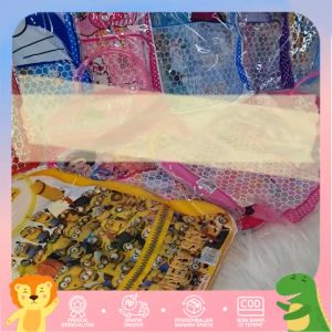 Set Alat Tulis Anak Motif Karakter Anak Tas