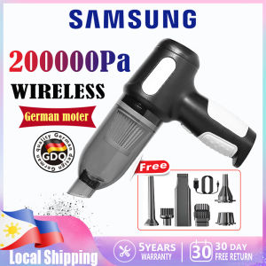 Samsung 4 in 1 Powerful Handheld Vacuum Cleaner Portable Wireless Vacuum Cleaner Small Car Vacuum Cordless Vacuum For Home Office and Car Cleaning High Power Suction