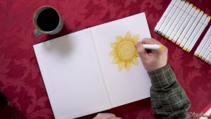 FOLIO ART : สมุดวาดภาพระบายสี Ohuhu Marker Pad Art Sketchbook A4 ขนาด A4 (210mm x 297 mm) รหัสสินค้า 90123