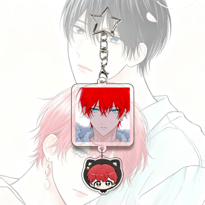 Bandai | for A Love Too Captivating Acrylic Keychain Yaoi BL Charm Anime Couple Keyring Bag Pendant Fans Decor Accessories Birthday Gift