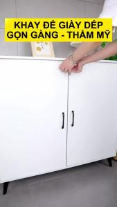 Đế Để Giày - Kệ Đựng Giày Bằng Nhựa Cứng Cáp  Bền Đẹp - Giá Để Giày Dép Hình Mỏ Vịt Khay Đựng Giày Tuỳ Chỉnh Độ Cao Tiết Kiệm Không Gian