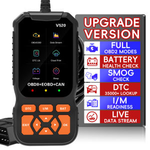 OBD2 Scanner Diagnostic Tool Vehicle Check Engine Code Readers with Reset & I/M Readiness Car OBDII/EOBD Diagnostic Scan Tool