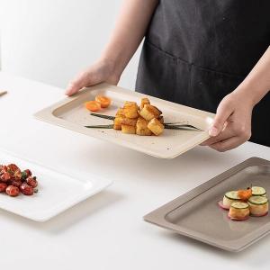 Rectangular Ceramic Dish Household Creative