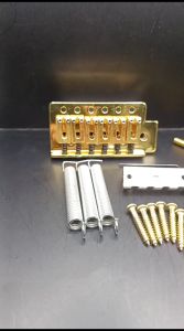 Bridge Tremolo Stratocaster Semi Updown Gold: Aksesoris Gitar Berkualitas Tinggi