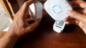 JAYA KERUI Bell Pintu Rumah Wireless Doorbell Tanpa Kabel Waterproof 60 Tunes 1 Receiver F53