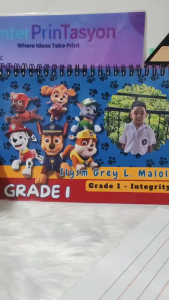 Personalized Pad Paper – Ring Bind | Add Your Name & Photo