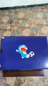 ORTUSEIGHT SEPATU SEPAK BOLA CATALYST LIBERTE X DORAEMON FG White Cyan