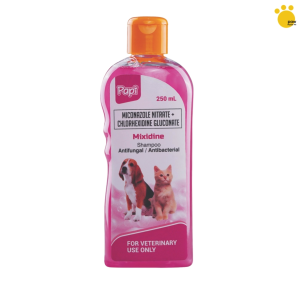 Mixidine Polyxidine Dog Cat Horse Shampoo Antifungal Antibacterial 250ml Miconazole Nitrate Chlorhexidine Gluconate