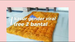 PROMO KASUR GENDER JUMBO TEBAL 10CM UKURAN 140X180 TERMURAH BULU RASFUR