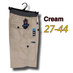 Big Size Celana Pendek Pria Cargo Rip Jumbo Stretch Pinggang Karet Distro Denim
