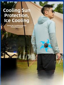 NUDO | Cooling Sunscreen Charging Fan Clothes