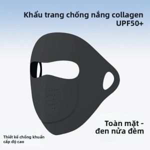 Mặt Nạ Chống Nắng Toàn Mặt Dành Cho Nữ 7A Kháng Khuẩn UPF50 UV Block Thiết Kế Có Thể Uống Được Dành Cho Mặt Nạ Chống Bụi Khi Đạp Xe Ngoài Trời