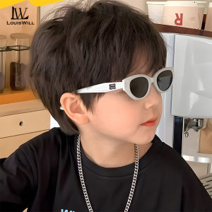 LouisWill Children Polarized Sunglasses Square Frame Sunglasses Classical Driving Sunglasses UV400 Clean Vision HD Sunglasses Cycling Riding Running Glasses for Kids