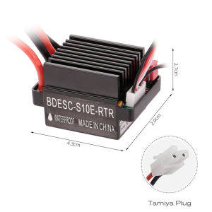 NEEBRC 320A Brushed ESC 60A Electronic Speed Controller Tamiya/T/XT60 Plug 2-3S for 1/10 RC Car Truck Crawler Motor Axial Parts