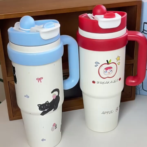 Jaygo 316 tumbler Stainless 1Liter Botol Minum Portable Tumbler Tahan Panas Dingin Botol minum besar