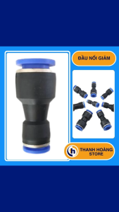[Combo 20 cái] Đầu Nối Giảm Khí Nén | Nối Thu Hơi | Nhấn Nhanh Chống Rò Rỉ – Đầu nối nhanh thẳng giảm