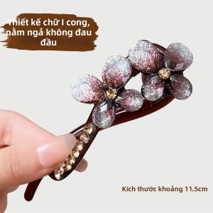 ZUOOU | Kẹp Tóc Hình Bướm Đính Kim Cương Kích Thước Lớn