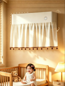 KAWEIRUI | Wind Deflecting Air Conditioner Shield for Postpartum Mothers and Infants