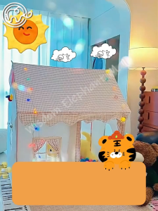 เต็นท์เด็ก กระโจมเด็ก   บ้านเด็ก  เต็นท์เด็ก  เต๊ เต็นท์เล่นในร่ม พับเก็บได้ ถอดออกได้ ซักทำความสะอาด สําหรับเด็