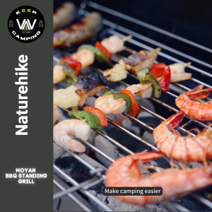 NATUREHIKE Moyan Dual-Use BBQ Standing Grill