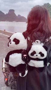 Balo Gấu Trúc Panda Nhồi Bông Dễ Thương