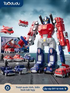 TAODUDU | Transformable Car Robot Toy for Boys 3-6 Years Intellectual Development