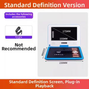 Nintaus | Portable Blue-ray DVD Player for Home and Children TV Learning