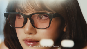 Meta Adventurer LISA Edition AI Smart Glasses | Moonlit Sky + Blush | Meta AI | Open-Ear Audio