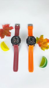 CARDIFF DT 1007 Jam Tangan Dual Time Silicon