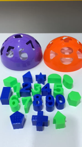 [KST] Mainan Bola Puzzle Edukatif Belajar Warna Bentuk Motorik Kreativitas Anak Laki Perempuan