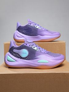 CVPAJ | Basketball Shoes Men Breathable Slip-Resistant Purple