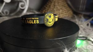5PCS - The Fraternal Order of Eagles Philippines Eagles -  Baller Band - EMBOSSED - NO CUT END