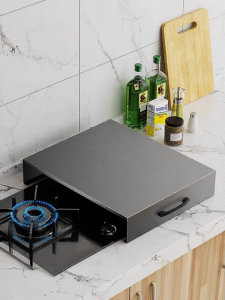 Weichen | Anti-grease Stove Cover Plate Storage Rack