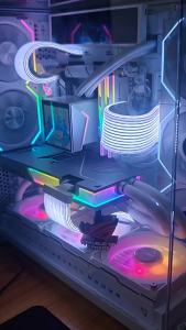 Giá Đỡ GPU Có Logo ROG Điều Chỉnh Độ Cao 6-10cm Giá Đỡ Card Đồ Họa Cho Máy Tính Để Bàn Màu Đen/trắng Chất Liệu PETG In 3D