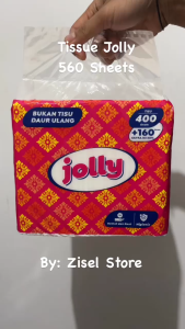 PAKET 3 PCS Tissue Jolly 560 gr 2 Ply Facial Tisu Wajah Tissu Jolly 560gr