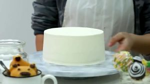 8686.lucky อุปกรณ์ไม้พาย DIY สําหรับใช้ในการทําครีมเบเกอรี่เค้ก ไม้พายปาดหน้าเค้ก