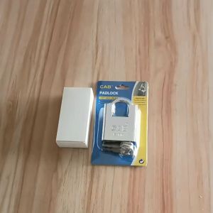 1pc Half Pack Anti Theft Padlock Heavy Duty Door Stainless Weatherproof Security Lock Gate Lock School Gym Locker Locks