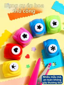 JIELI | Bộ Dụng Dập Nổi Thủ Công Đục Hình Sao Tim Tuyết Kéo Cắt Viền