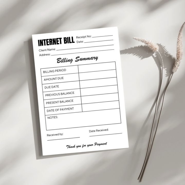 Acknowledgment Receipt for House Rental, Bill, Electricity