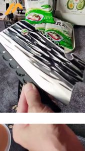 YATT Set Pisau Koki Dapur Super Tajam Stainless Gagang Kayu / Golok Cacah Daging dan Tulang