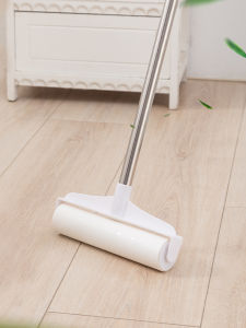 Lent Remover Roller Wheel Brush Roll Paper Large Long Handle For Home Floor Sticky Dust Lint Suction Cleaning Hair Fantastic